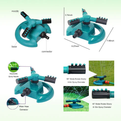 Rotating Water Sprinkler